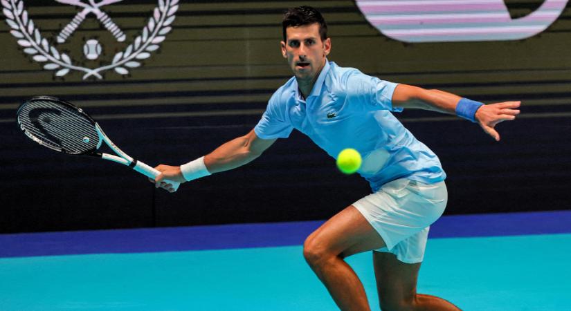 Djokovic megszenvedett, de továbbjutott a tel-avivi tenisztornán
