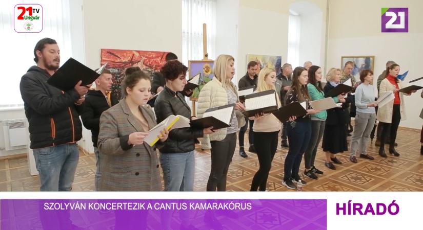 Szolyván koncertezik a Cantus kamarakórus (videó)