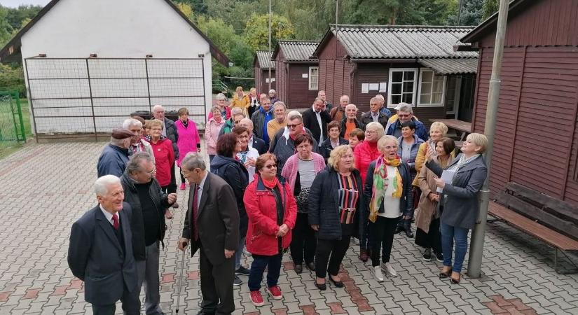 A 60 éves balatonrendesi táborban tettek nosztalgikus látogatást