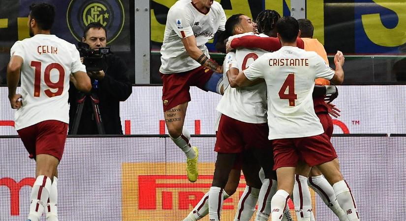 Serie A: több mint öt éve nem volt ilyen – a Roma legyőzte az Intert!