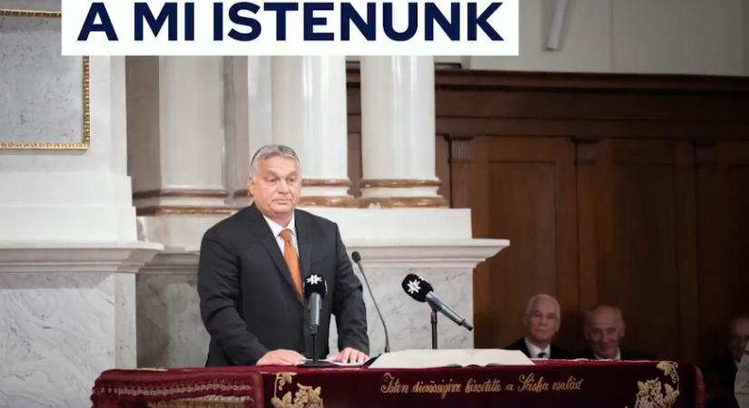 Orbán Viktor: Erős vár a mi Istenünk - videó