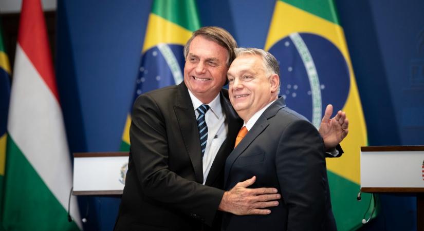 Orbán támogatásáról biztosította Bolsonaro brazil elnököt (Videó!)