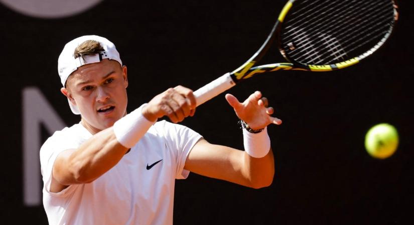 Tenisz: Sinner feladta, Rune jutott döntőbe Szófiában
