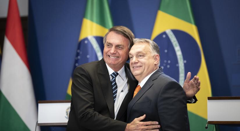 A populista brazil elnöknek, Bolsonarónak kampányol Orbán Viktor – videó