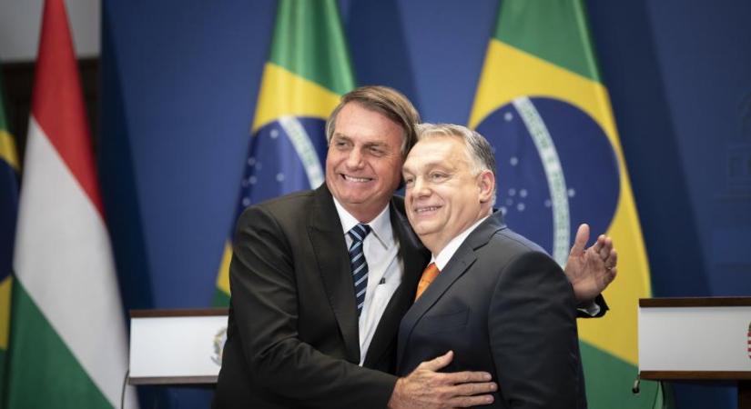Orbán Viktor: Nagyon kevés olyan kiemelkedő vezetőt láttam, mint az önök elnöke, Bolsonaro elnök úr