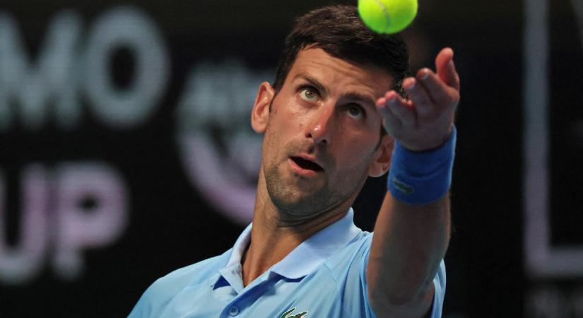 Tenisz: Djokovics bejutott a döntőbe a tel-avivi tornán
