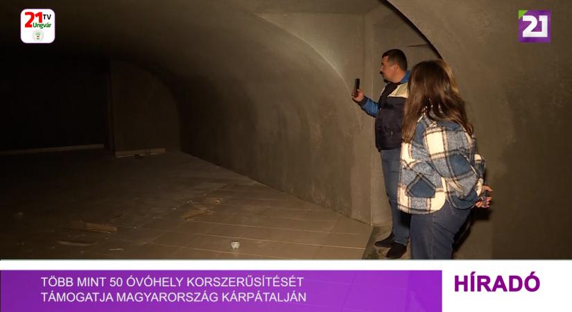 Több mint 50 óvóhely korszerűsítését támogatja Magyarország Kárpátalján (videó)