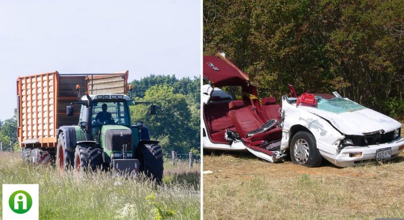 Drámai balesetet okozott a beállt traktoros, nem hiszel a szemednek