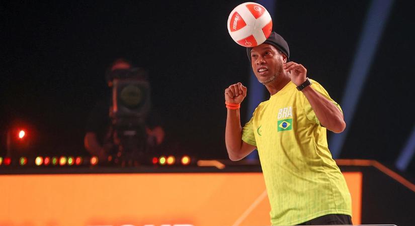 Budapesti buli után varázsolt Ronaldinho a teqballosoknál