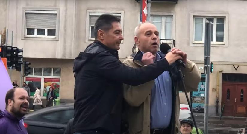Kifütyülték Horváth Csabát a Bosnyák téren (videó)