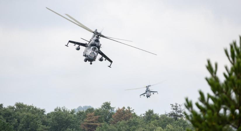 Katonai helikopterek dübörgésére lehet számítani Somogy és Veszprém megyékben