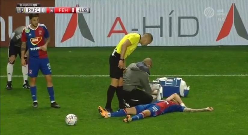 A felcsúti focista kiütötte fehérvári ellenfele fogát