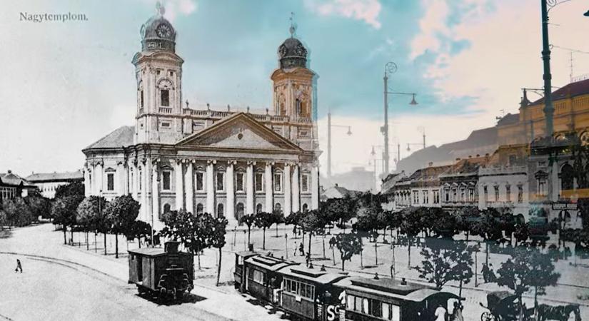Utazás a múltba: így még biztosan nem láttad Debrecen ikonikus helyeit