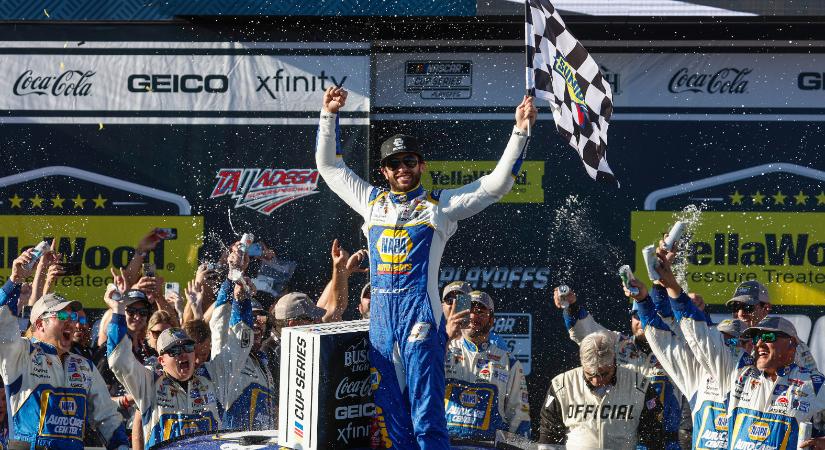 NASCAR: Béke és nyugalom Talladegán – Chase Elliott győzelemmel
