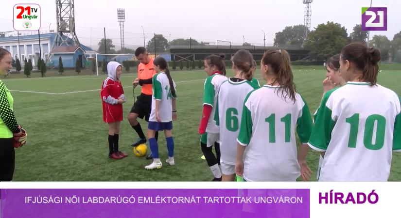 Ifjúsági női labdarúgó emléktornát tartottak Ungváron (videó)