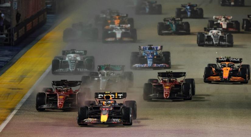 F1: Perez még büntetéssel is nyert az éjszakában