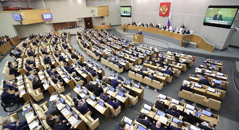 Többen szavazták meg az ukrán megyék annexióját az orosz parlamentben, mint ahány képviselő jelen volt