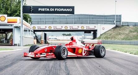 Eladó egy Ferrari, amivel Michael Schumacher öt futamot nyert a Forma-1-ben