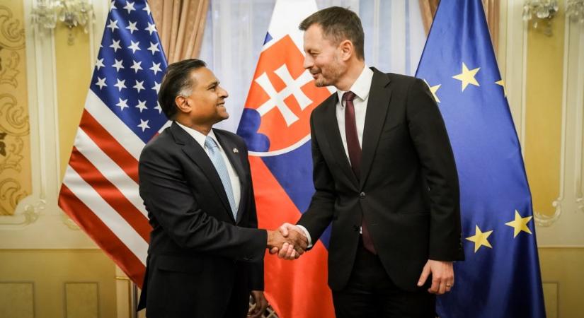 A pozsonyi amerikai nagykövettel tárgyalt a szlovák kormányfő