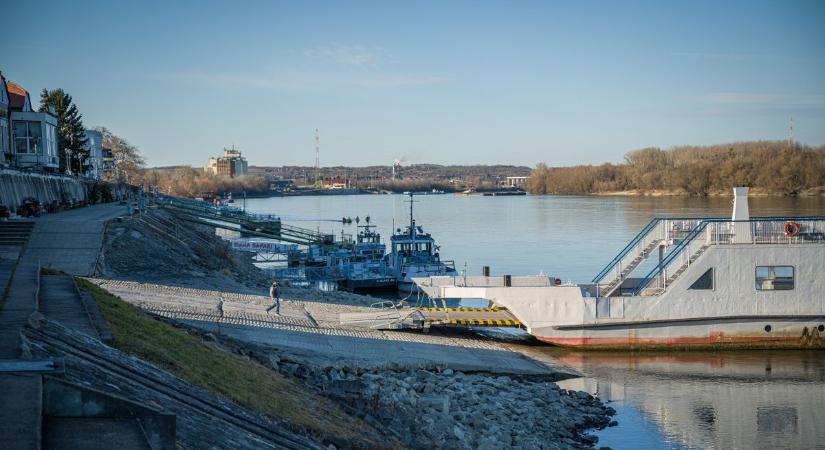 Néhány nap alatt csaknem két méterrel emelkedik a Duna vízszintje Mohácsnál