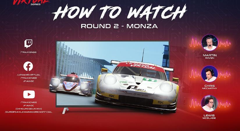 A Motorsport Games bejelentette, a Le Mans Virtual Series készen áll a 4 órás monzai versenyre