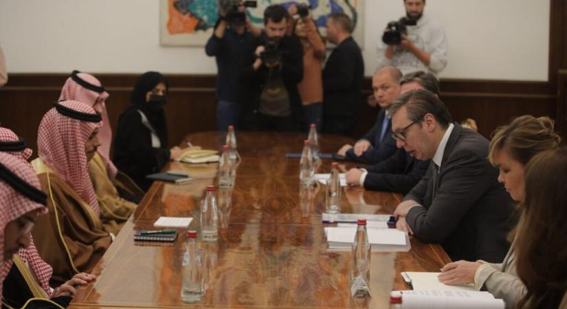 Vučić: Szerbia szeretné elmélyíteni kapcsolatait Szaúd-Arábiával