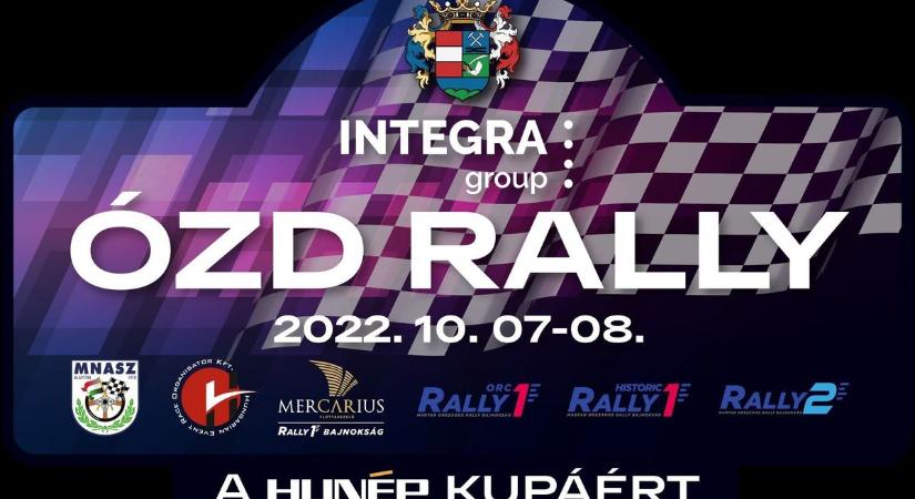 Integra Ózd Rally: három helyszín, kilenc gyorsasági