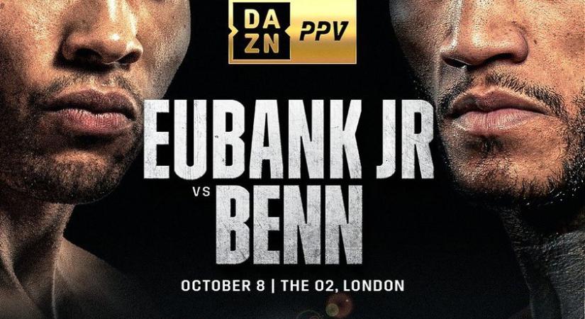 Pozitív doppingteszt miatt került veszélybe a szombati Eubank Jr. vs. Benn mérkőzés
