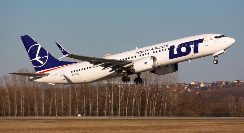 További hat Boeing 737 MAX 8 gépet lízingel a LOT