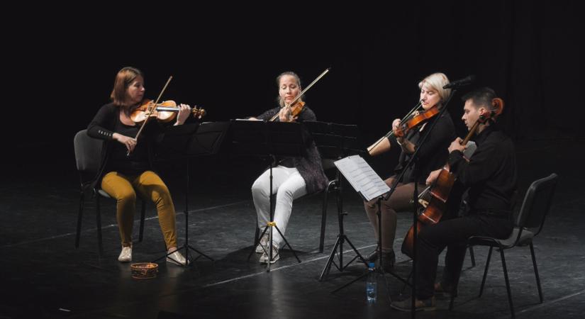 Az Alföld Quartet adott koncertet az implomos diákoknak