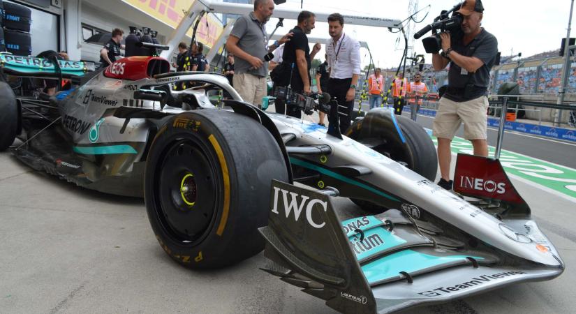 A Mercedesnél pontosan tudják, hol baltázták el a 2022-es F1-es autót