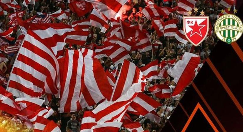A vészhelyzetre is készülnek az esti Crvena zvezda–Ferencváros meccsen