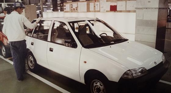 730 ezertől a 8,9 millió forintig: 30 éve debütált az esztergomi Suzuki Swift