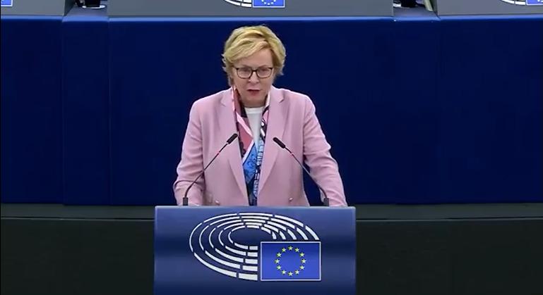 Magyarország mellett szólalt fel az Európai Parlamentben Jadwiga Wiśniewska lengyel képviselőnő