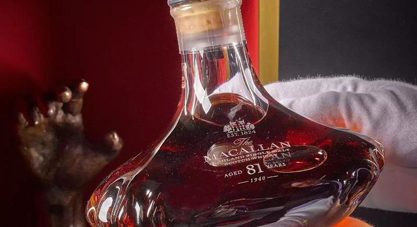 Közel százötven millió forintért adták el a világ legrégebbi whiskyjét