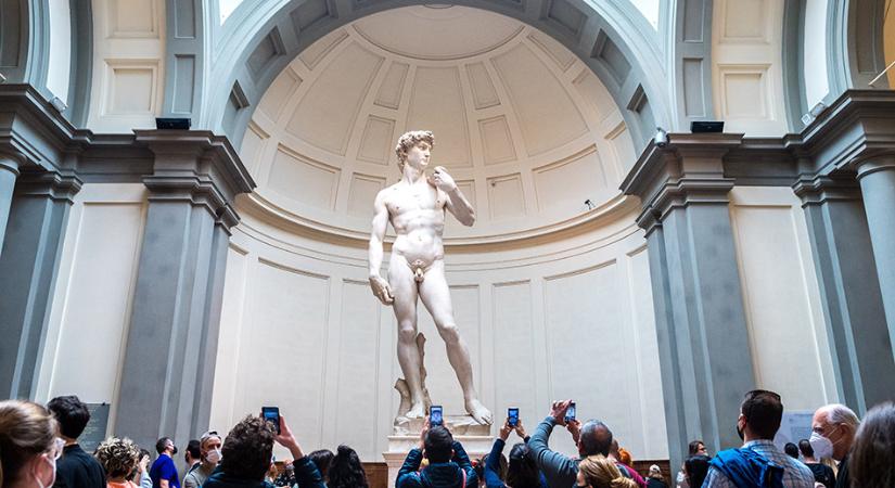 Befejeződött a Dávid-szobrot is bemutató firenzei Galleria dell’Accademia felújítása