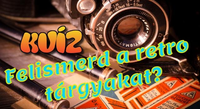 Retro tárgyak kvíz: Emlékszel még rájuk? Sikerül a 8/8?