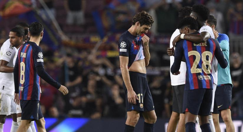 A Barcelona és az Atlético Madrid BL-bukása az elmúlt 19 év legnagyobb spanyol szégyene