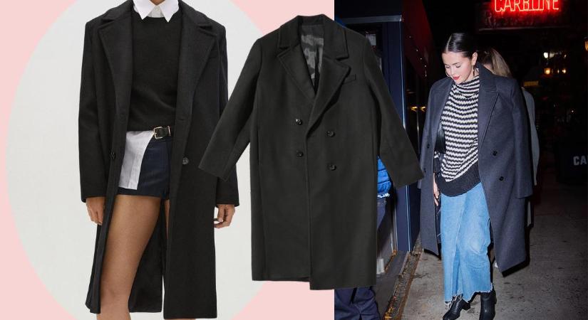Selena Gomez megtalálta a tökéletes kabátot, ami itthon is kapható
