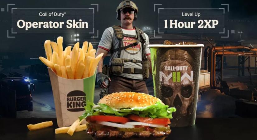 A Burger King Call of Dutyra szabott karaktere berobbantotta a virtuális feketepiacot