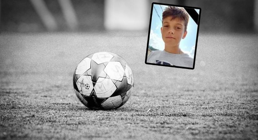 "A halála elkerülhetetlen volt" - eltemették a fociedzés után meghalt 12 éves Áront