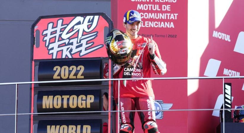 Valentino Rossi után újra olasz bajnoka lett a MotoGP-nek