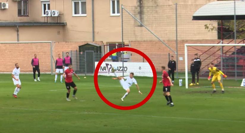 Lipcsei fiatalja élete gólját lőtte az NB II-ben: “Ha ezt valahol Európában rúgja, az Eurosport hetekig mutogatja” - videó