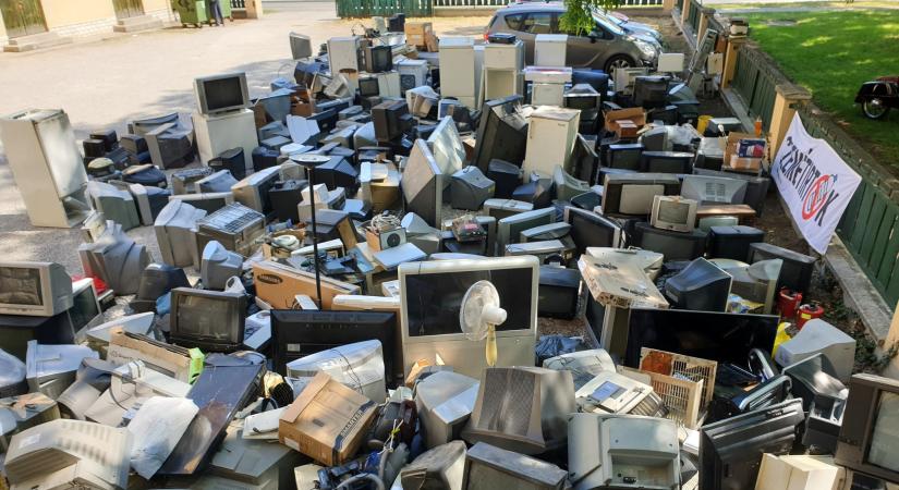 Elektronikai hulladékgyűjtést szerveznek Sárisápon