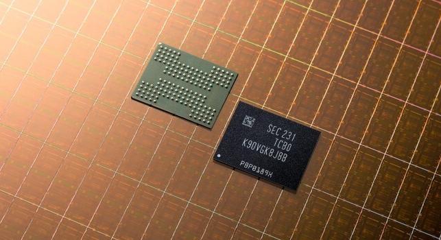 Az iparág legnagyobb bitsűrűségét kínálja a Samsung új V-NAND lapkája