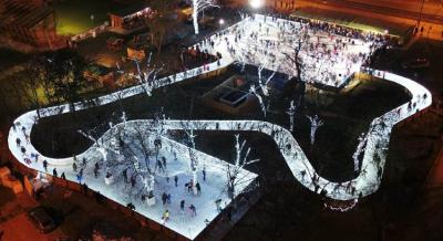 Budapest egyetlen körfolyosós jégpályája hamarosan nyit Csepelen