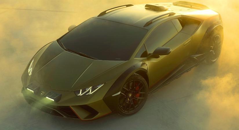Megmutatták álca nélkül a Lamborghini terep-sportkocsiját