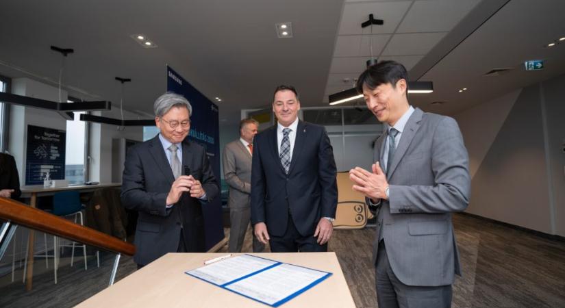 A MOB támogatásáról írt alá szándéknyilatkozatot a Samsung Electronics