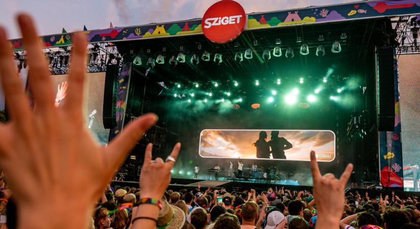 A Best Major Festival kategóriában ismét a befutók listájára került a Sziget