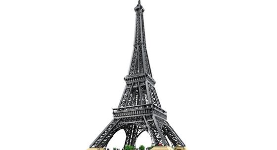 Elkészült az eddig legnagyobb LEGO-készlet: itt a párizsi Eiffel-torony